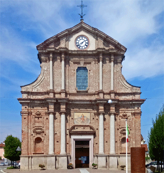 Il centro storico di Sant’Albano Stura